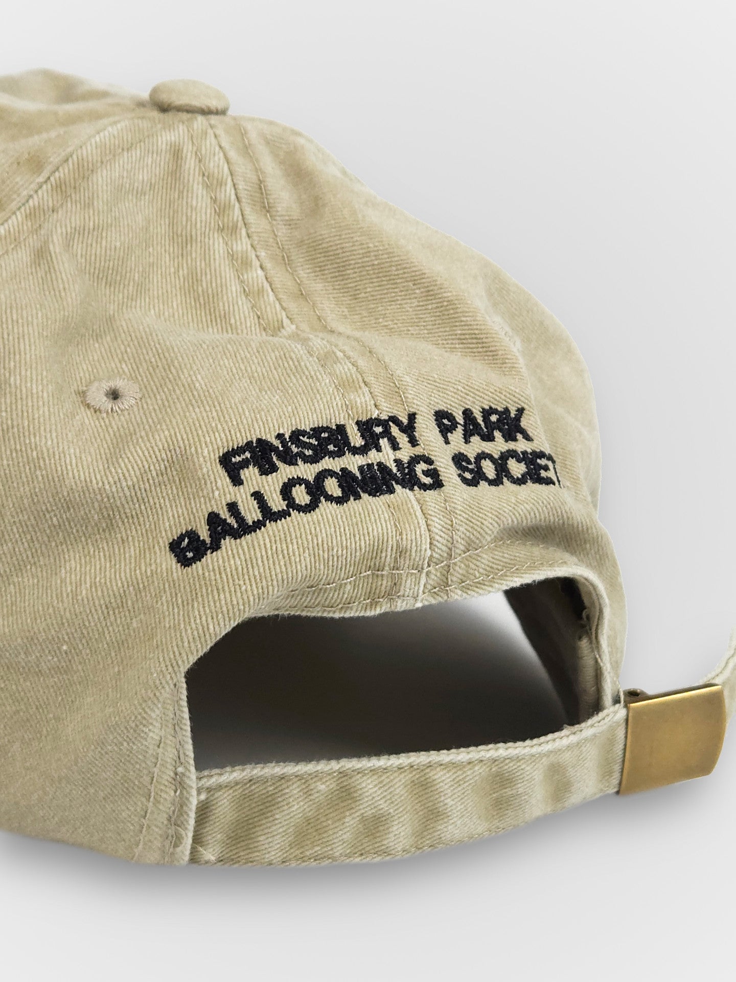 Embroidered Low Profile Cap - Stone