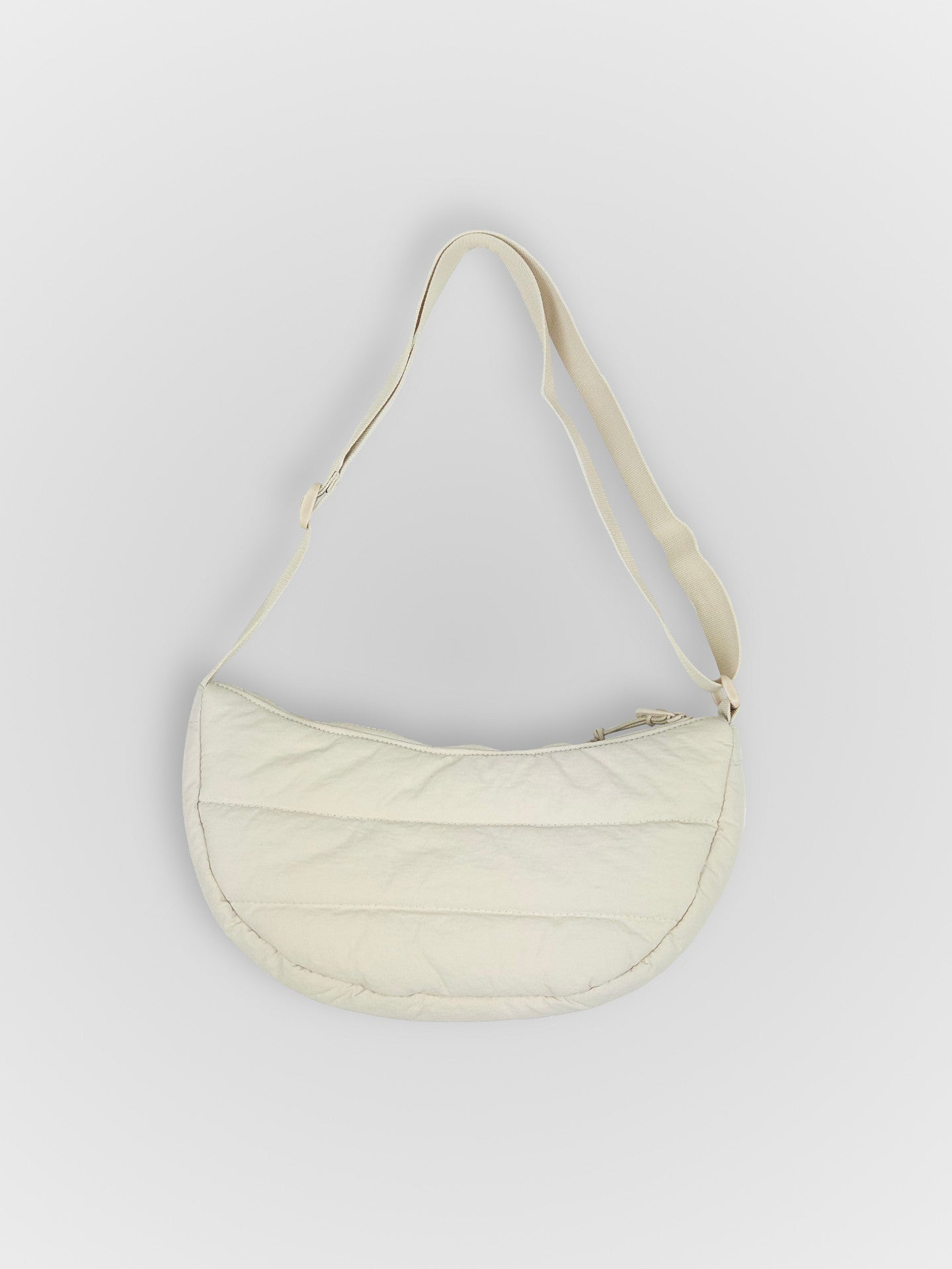 Embroidered Cross Body Bag - Stone