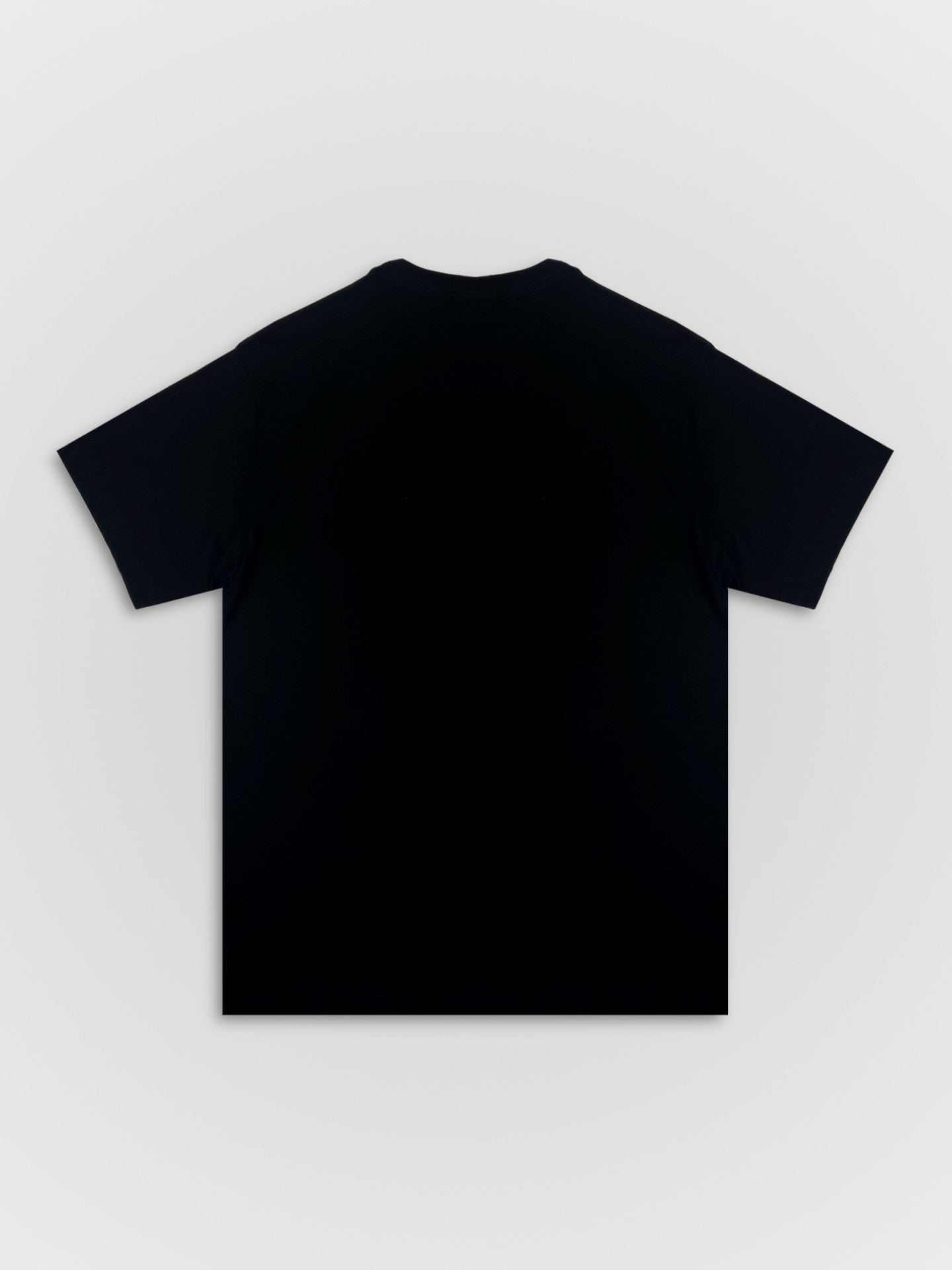 Embroidered Balloon Cotton Tee Black