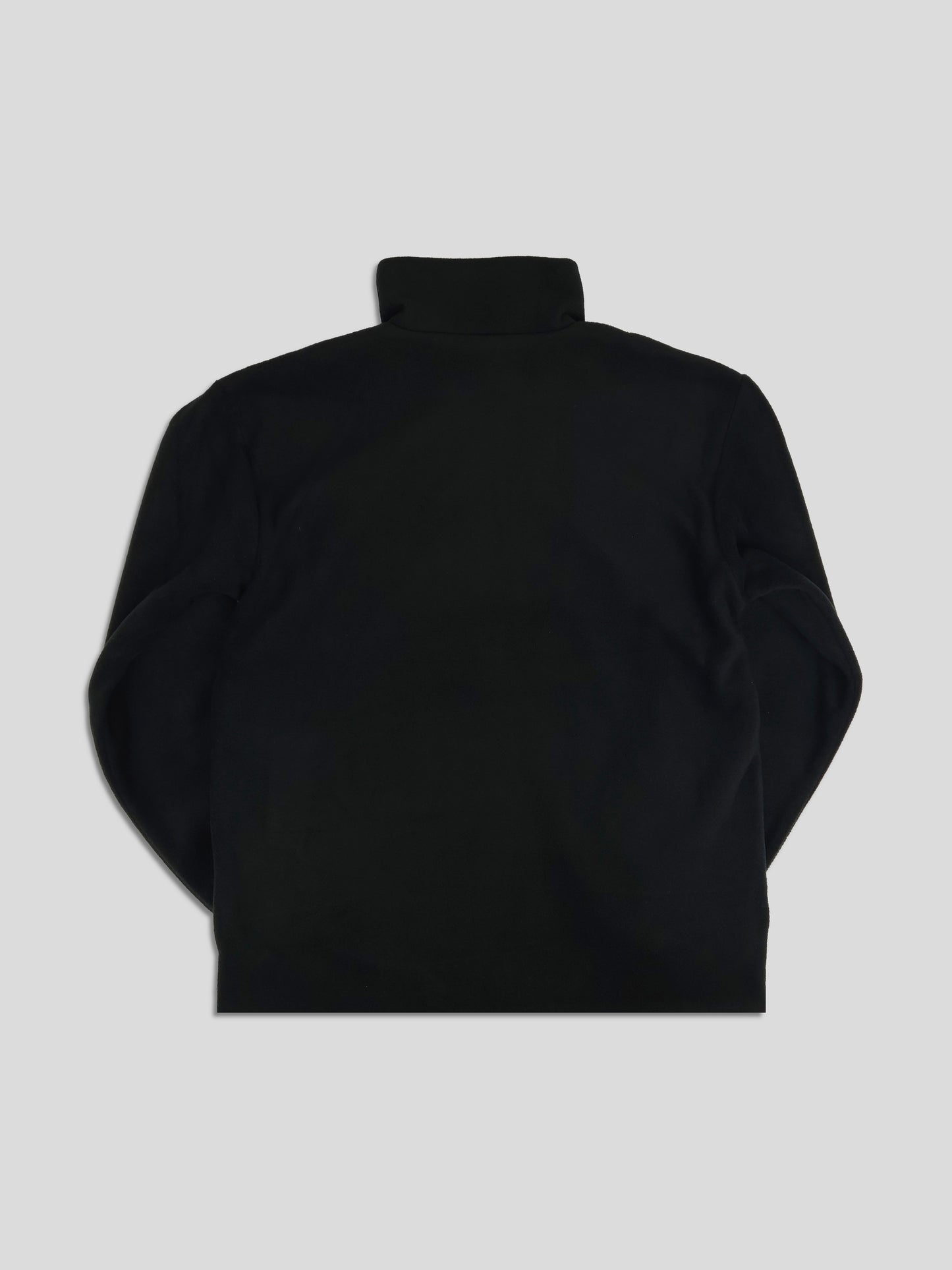 Mosaic Quarter ZIp Fleece - Black