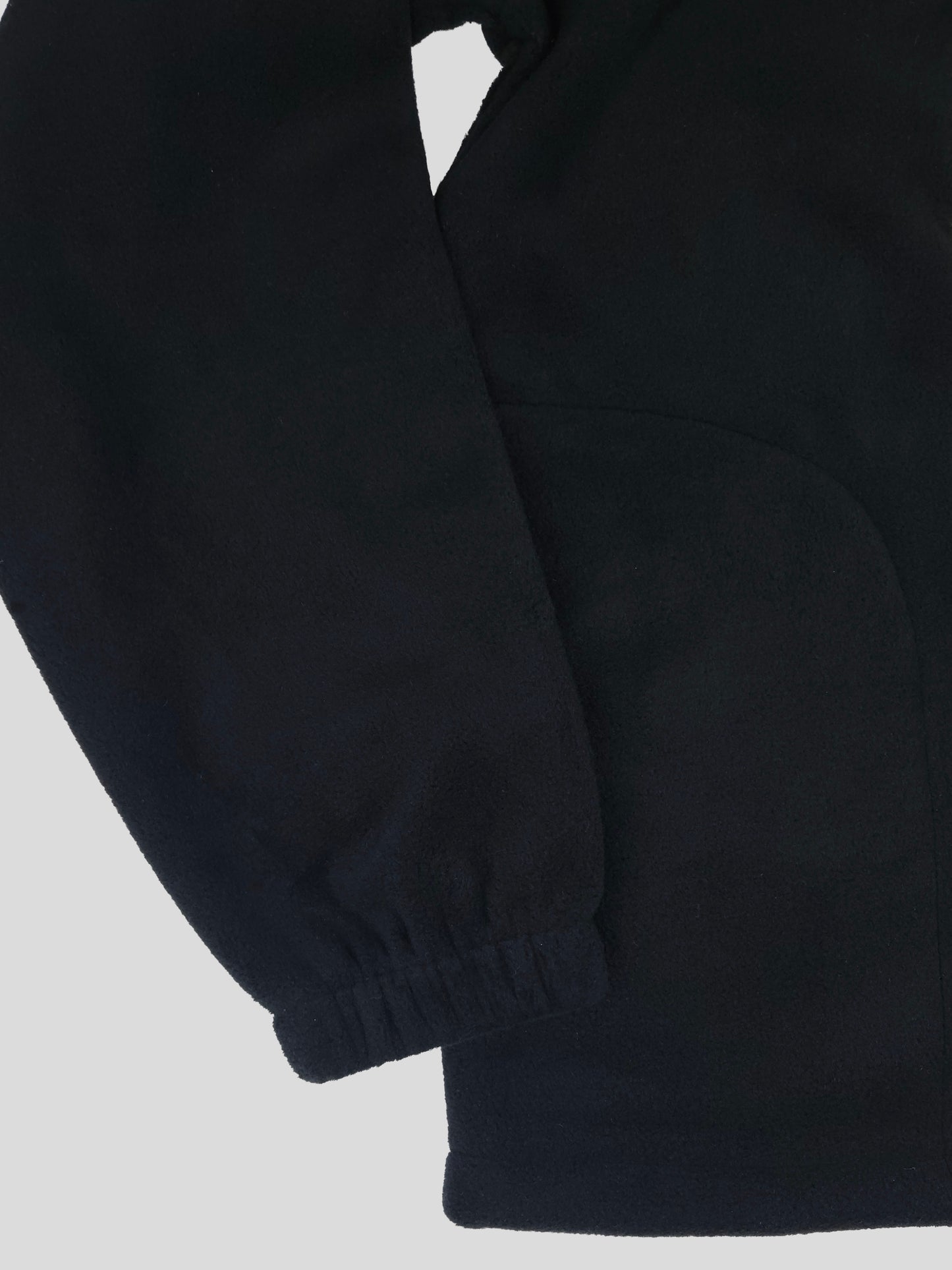 Mosaic Quarter ZIp Fleece - Black